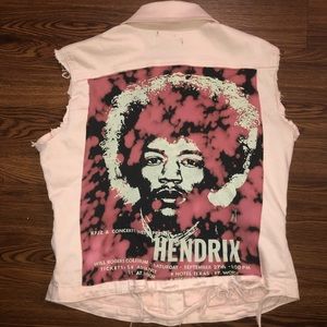 Pink Jean Jacket (concert gear)